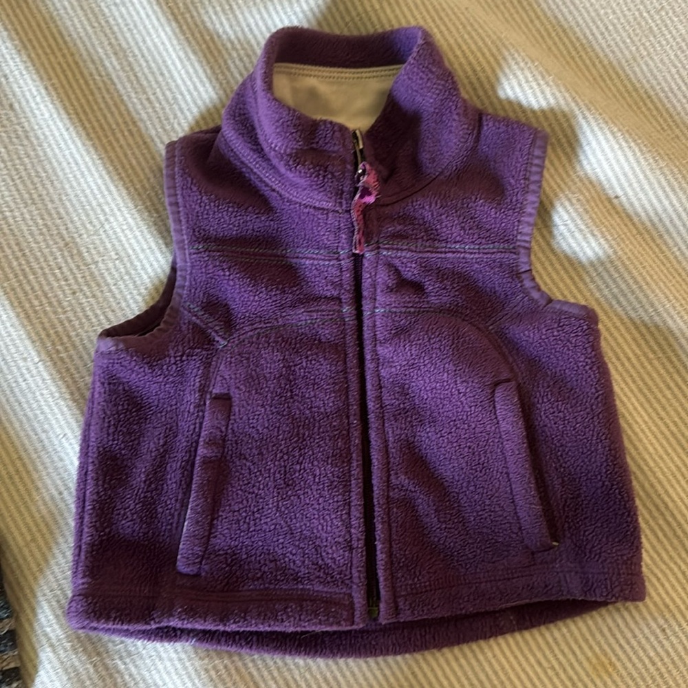 Toddler REI fleece vest